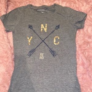 Aeropostale NYC gray tshirt